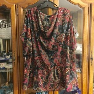 Lane Bryant Size 26 28 Paisley Top! ❤️